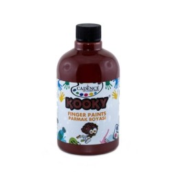 Farba do malowania palcami Cadence KOOKY, brąz 500 ml