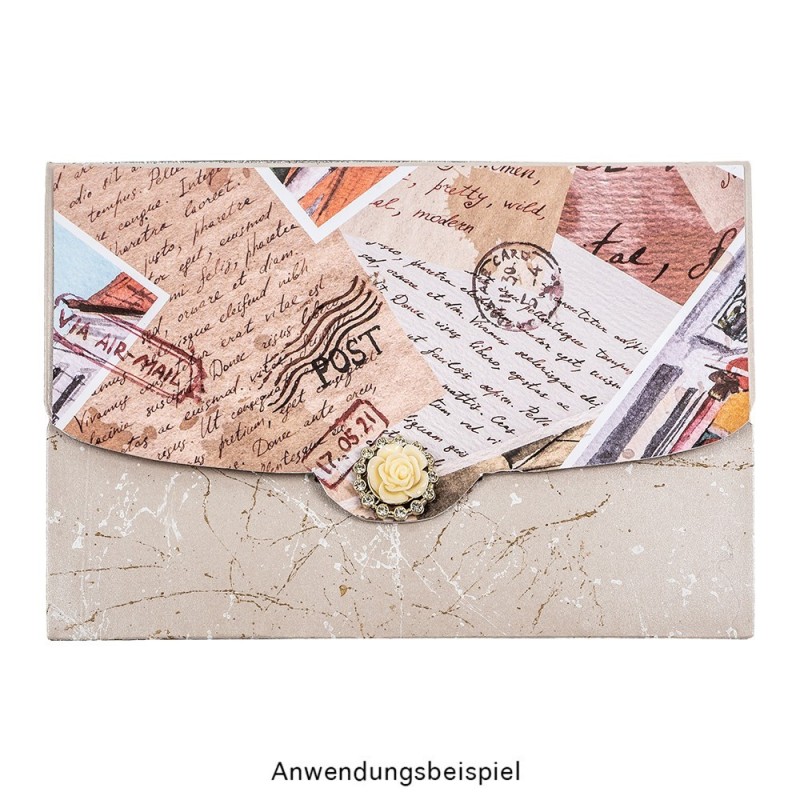 Zestaw papierów Podróże, 20 kartek, 25x25 cm
