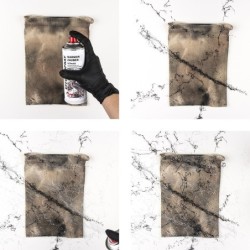 Marmur w sprayu 400 ml, czarny