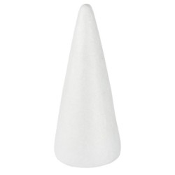 Stożki styropianowe 14,5 x 6,3 cm, 3 szt