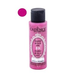 Farba Diamond metalik 70ml - ciemny róż