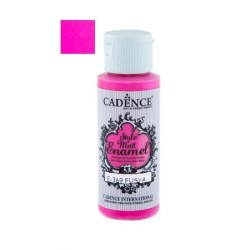 Cadence, Farba matowa do szkła i porcelany, 59ml., fuksja