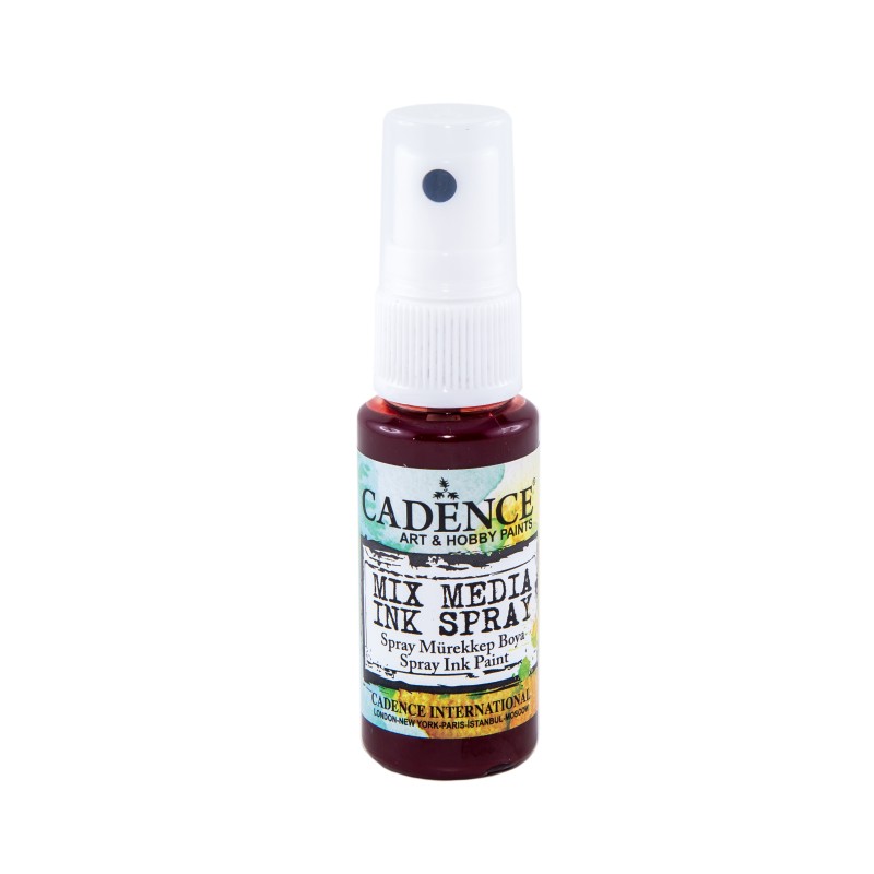 Mgiełka Mix Media Ink Spray 25 ml., czerowny
