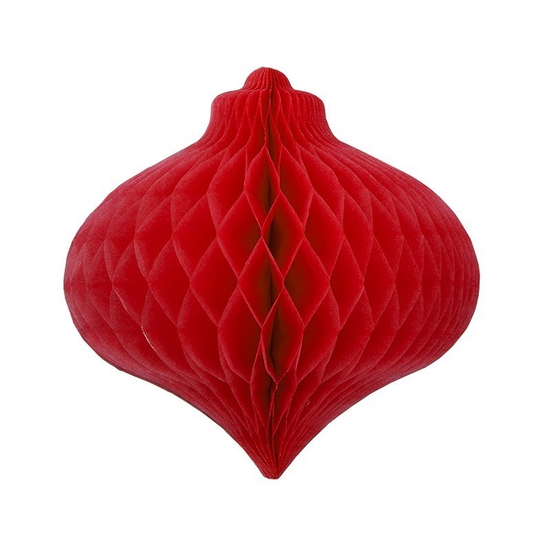 Dekoracja honeycomb bączek 5 szt. – ozdoba papierowa