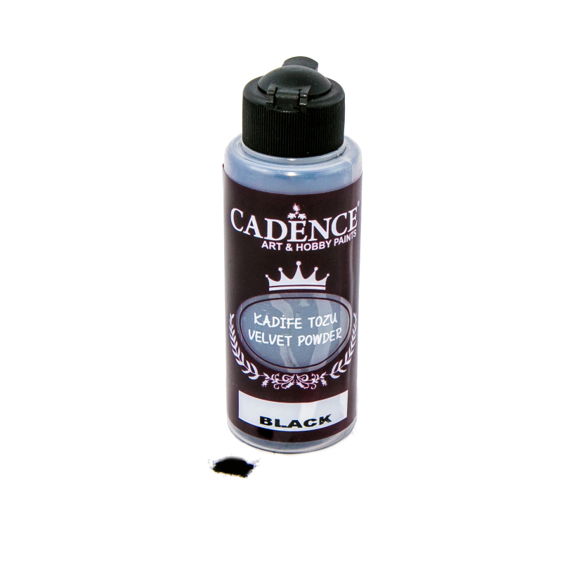 Puder velvet 120ml czarny