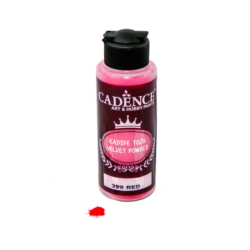 Puder velvet 120 ml czerwony