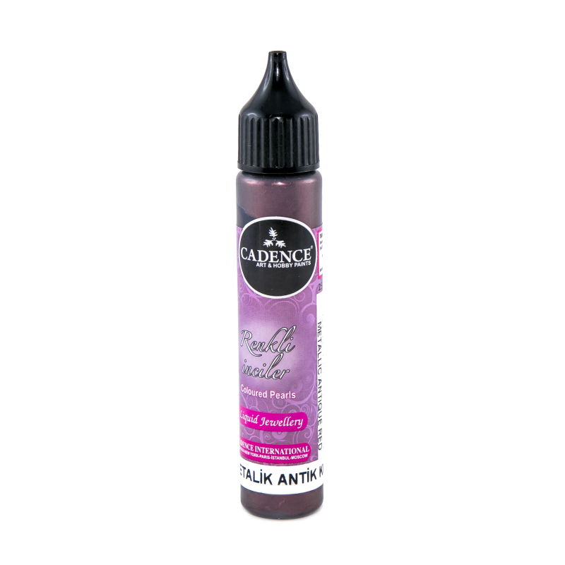 Perełki w sztyfcie 25ml - antyczna czerwień