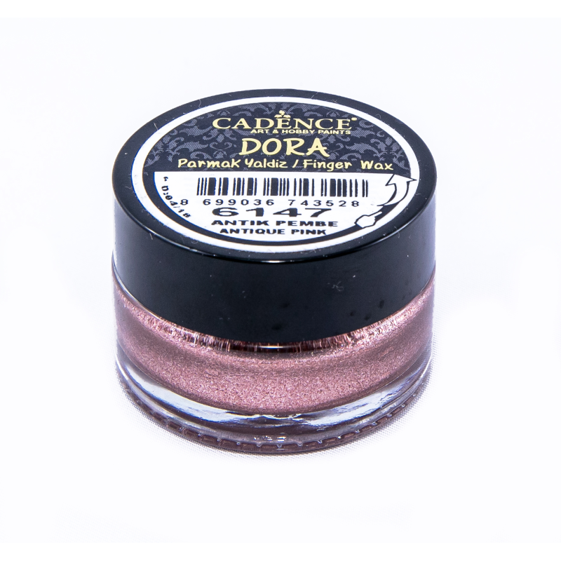 Wosk DORA (finger wax) 20ml - antyczny róż