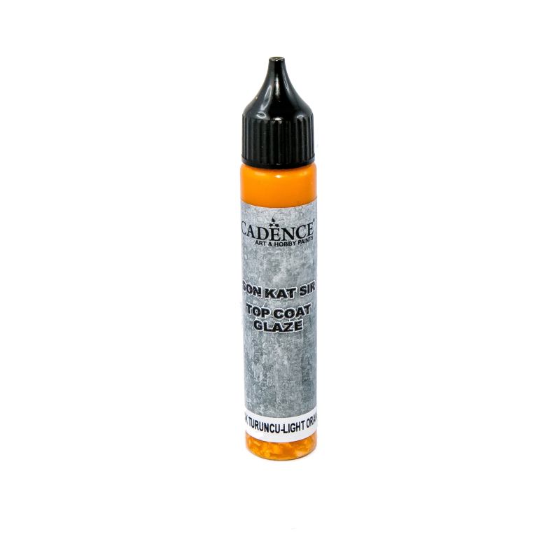 Glazura wykończeniowa 25ml - j. pomarńcz