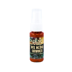 Mgiełka metalizowana 25ml ciemny pomarańcz