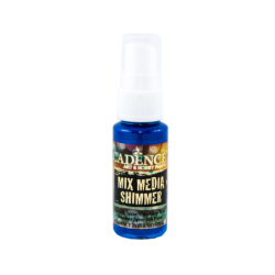 Mgiełka metalizowana 25ml niebieski