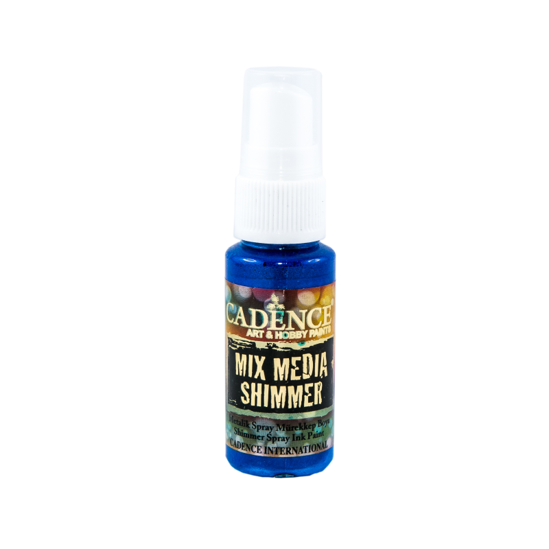 Mgiełka metalizowana 25ml niebieski