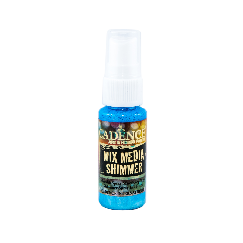 Mgiełka metalizowana 25ml jasny niebieski