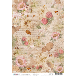 Piuma A4, papier ryżowy Ciao Bella, The Muse 063