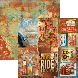 Collateral Rust rozm. 30,5x30,5cm CBSS086