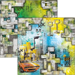 Start your engines zestaw 12 kartek 30,5 x 30,5cm