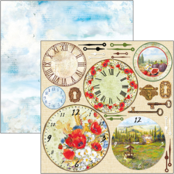 Tuscan Clocks rozm. 30,5 x 30,5 cm CBSS102