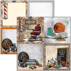 Hipster zestaw 12 kartek rozm. 30,5 x 30,5 cm