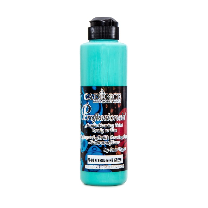 Profesjonalne farby do puringu Cadence 250 ml miętowa