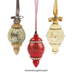 Bombki styropianowe set 2 - 5 szt