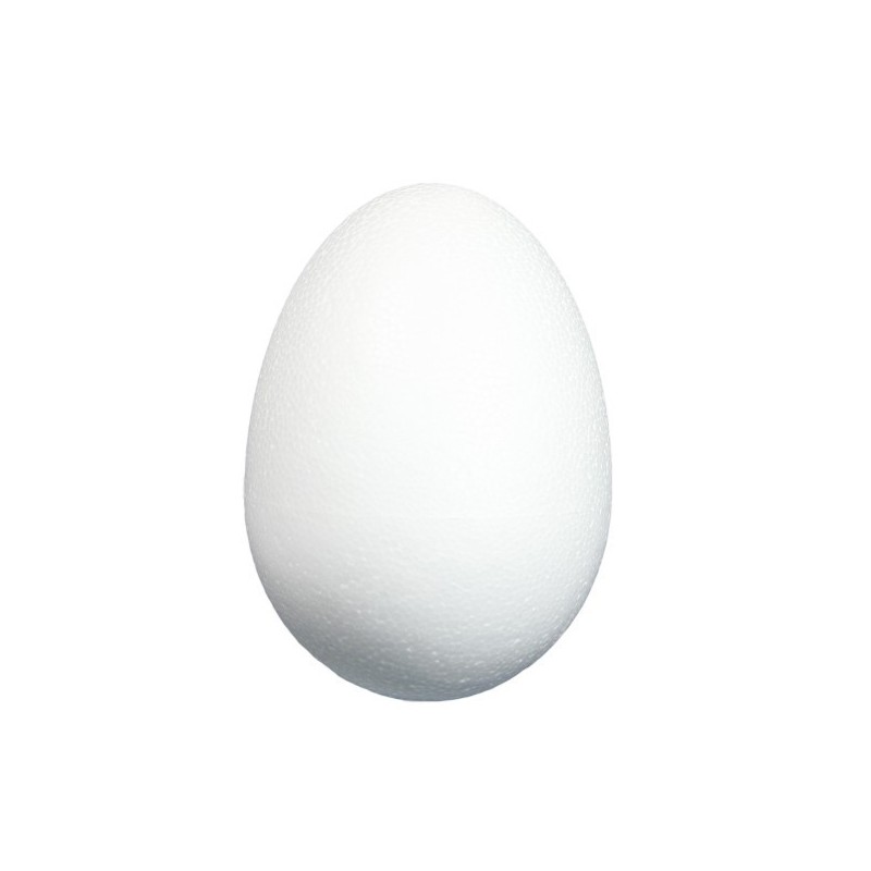 Jajka styropianowe wysokość 10 cm Ø 7 cm 5 szt