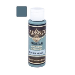 Farba akrylowa Premium 70 ml, spleśniała zieleń