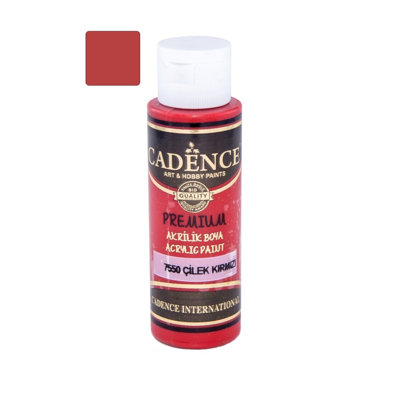 Farba akrylowa Premium 70 ml, truskawka