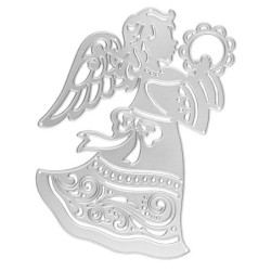 Wykrojnik do papieru, Anioł rozm. 13cm x 9,9cm