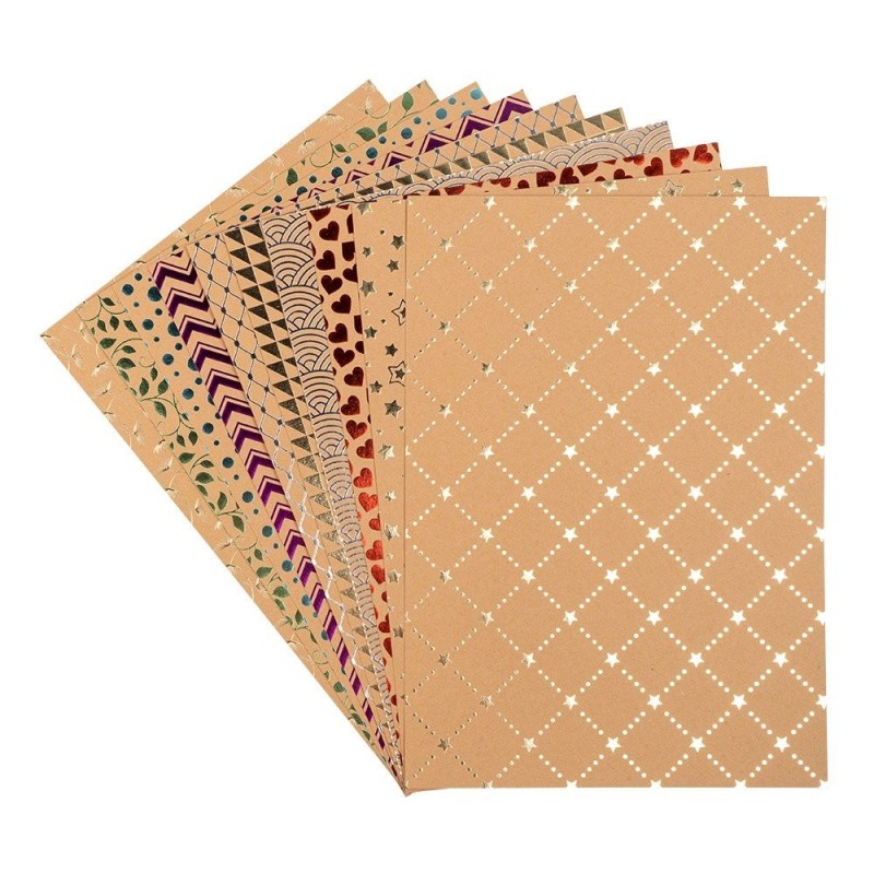 Papier dekoracyjny, tła, rozm. A4, 250g/m²