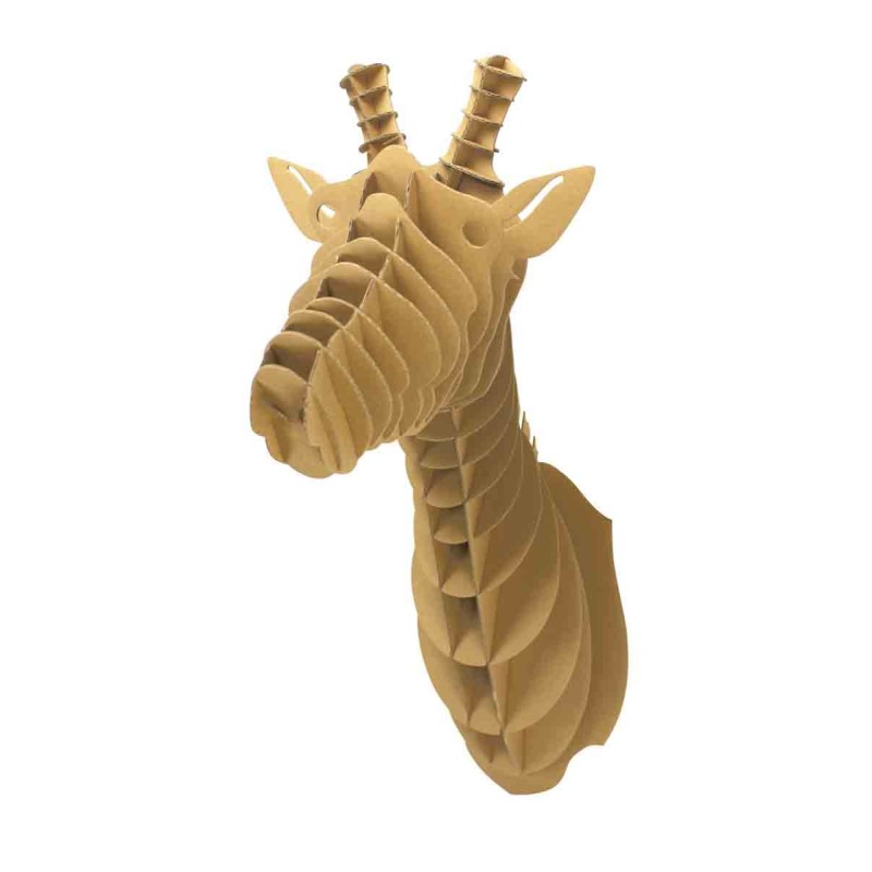 Puzzle 3d z tektury - Żyrafa 58x19x41cm