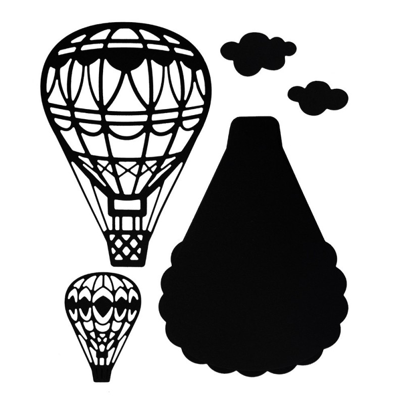 Wykrojnik Latający balon, 5 sztuk