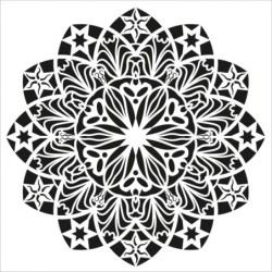 Szablon mandala 002 rozm....