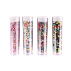 koraliki rocaille multicolor