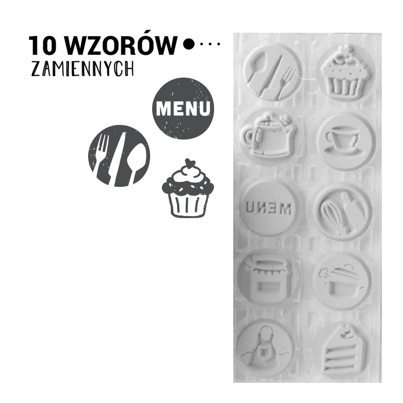 Pieczątka Little Nio, Kuchnia, zestaw 13 sztuk