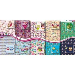 Papier dekoracyjny SOWY A4