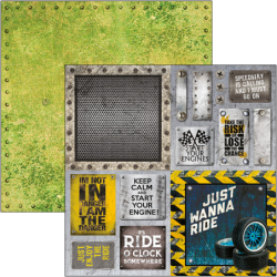 Start your engines zestaw 12 kartek 30,5 x 30,5cm