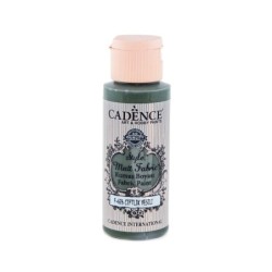 Farba matowa do tkanin Cadence 59 ml, farmerska zieleń