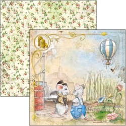 Aesop's Fables zestaw, 24 kartki, rozm. 15cm x 15cm