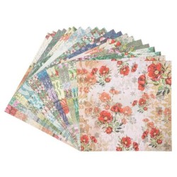 Zestaw papierów, Świąteczny czas 2, 20 kartek, 25x25 cm