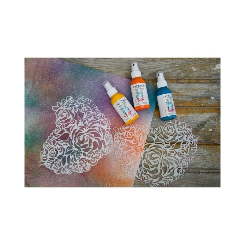 Farba do tkanin w sprayu bakłażan 100ml